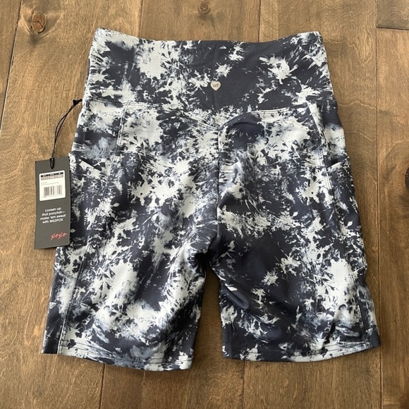 WILDFOX Bike Shorts TIE DYE PUNCH India ink - Picture 3 of 7